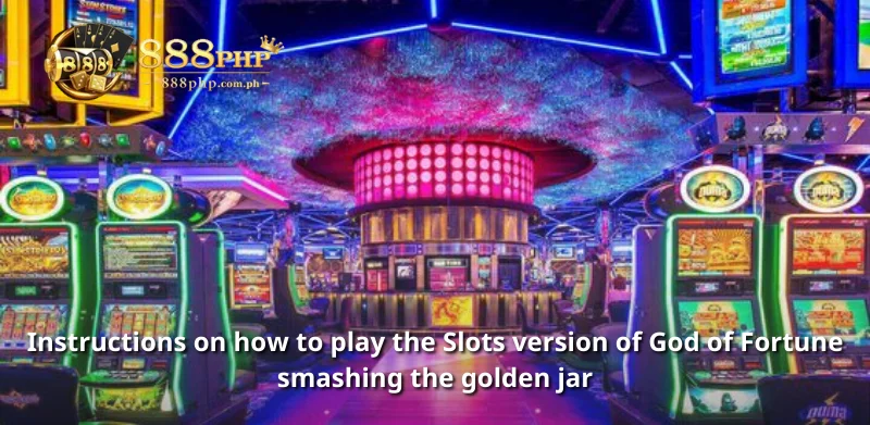 Instructions on how to play the Slots version of God of Fortune